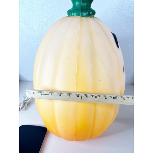 Vintage - General Foam Plastics Jack O' Lantern Pumpkin Large Blow Mold 24" tall - Picture 3 of 13